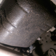 Front of the pan, looking toward the rear. Note the nice layer of grime on it.